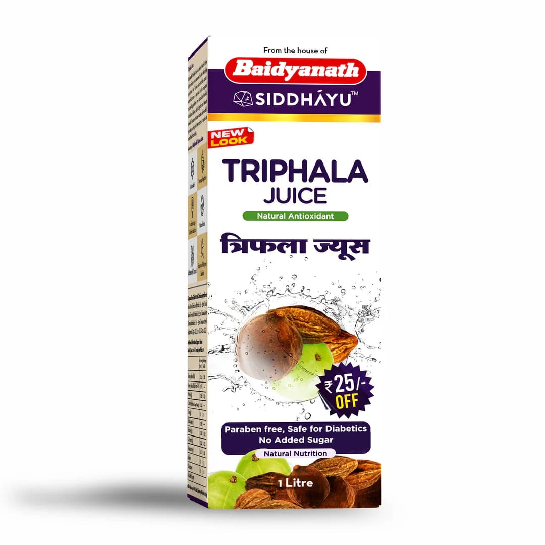 Buy Baidyanath Triphala Juice Online - OLRAA Indian Snacks