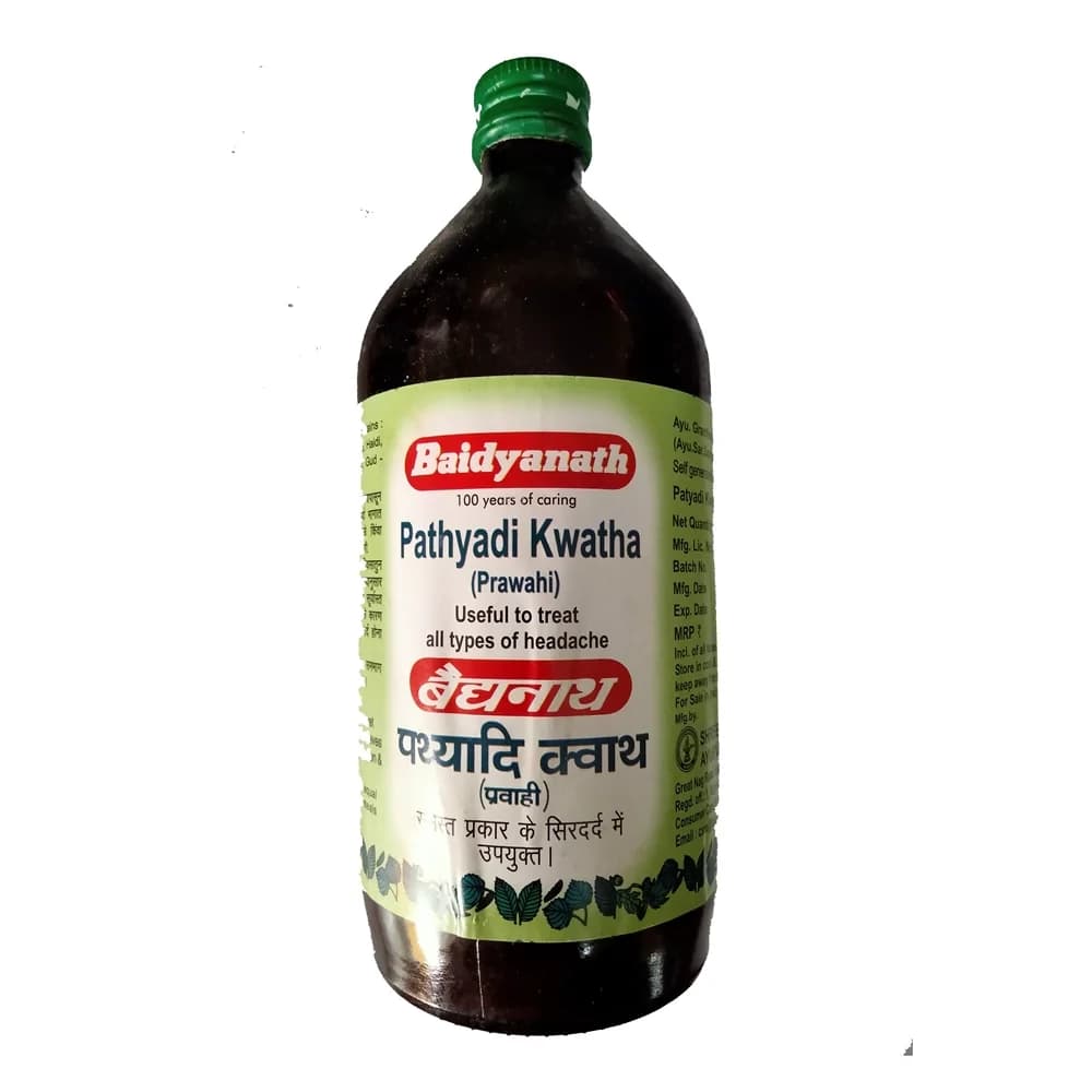 Buy Baidyanath Pathyadi Kwath Online - OLRAA Indian Snacks