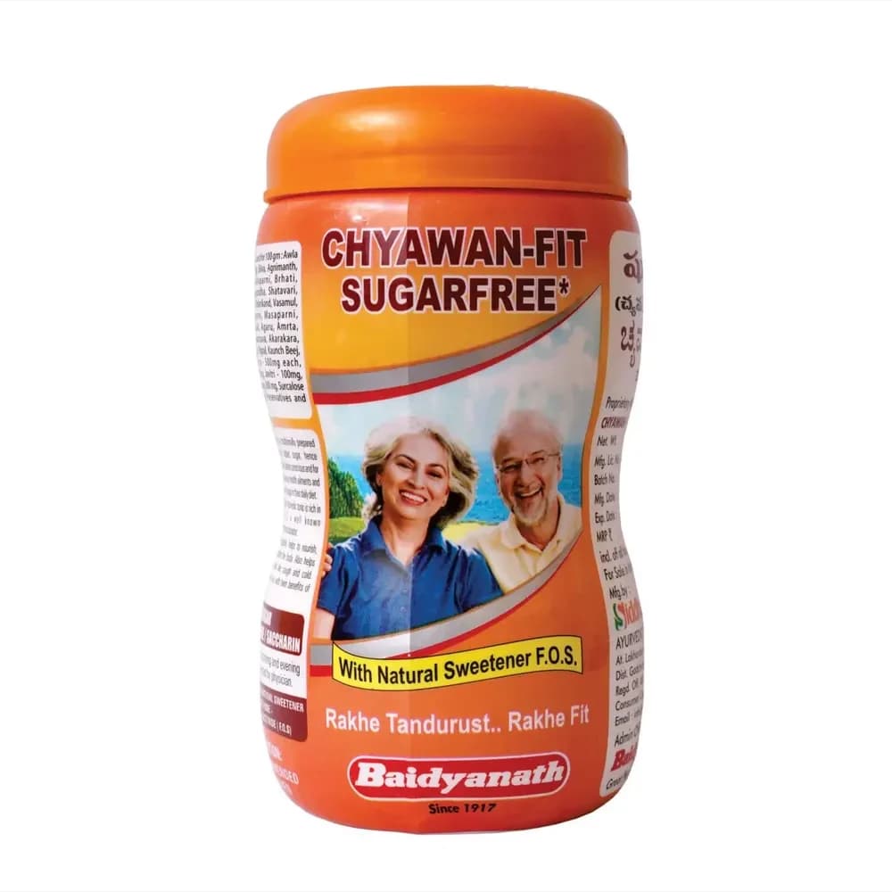 Buy Baidyanath Sugarfree Chyawan Vit  Online - OLRAA Indian Snacks