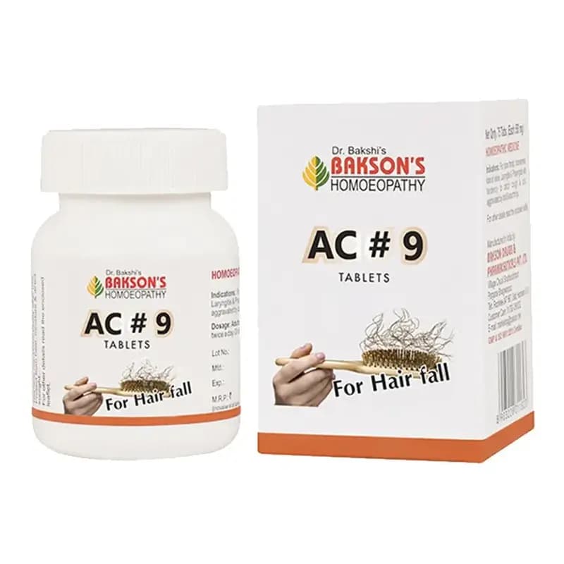 Buy Bakson's AC#9 Tablet Online - OLRAA Indian Snacks