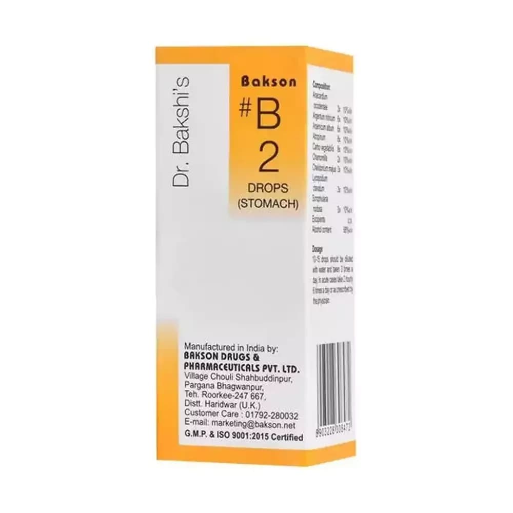 Buy Bakson's B2 Stomach Drop Online - OLRAA Indian Snacks