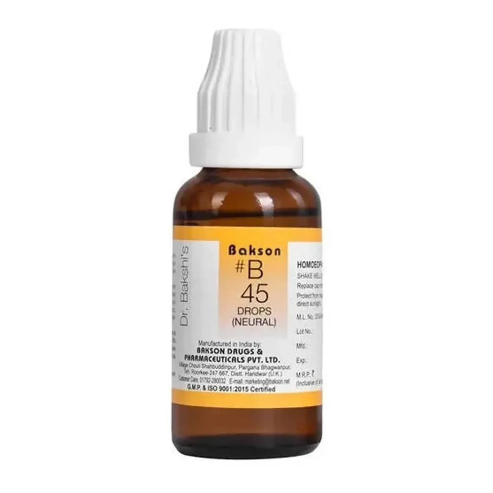 Buy Bakson's B45 Neural Drop Online - OLRAA Indian Snacks