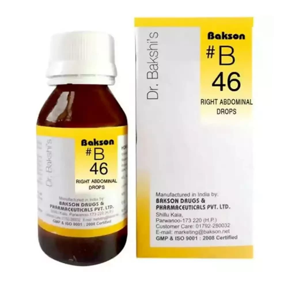 Buy Bakson's B46 Right Abdominal Drop Online - OLRAA Indian Snacks