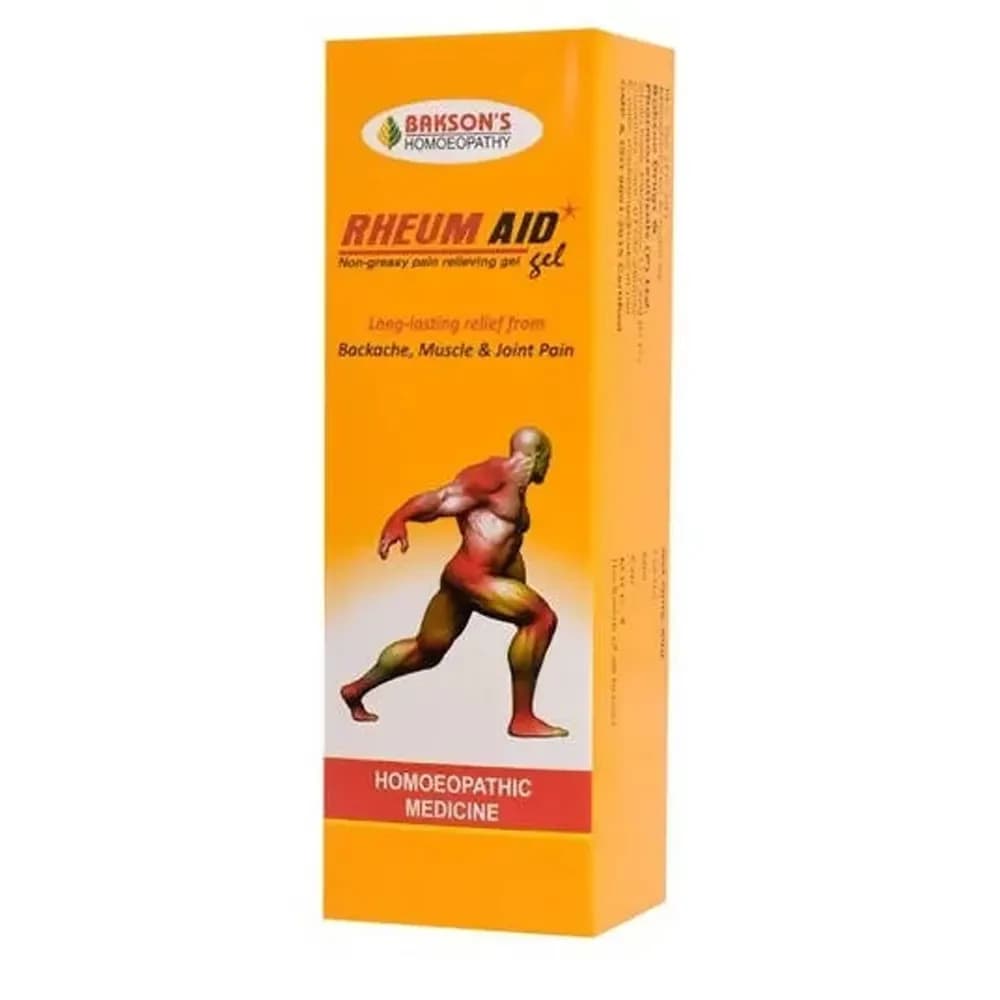 Buy Bakson's Rheum Aid Gel Online - OLRAA Indian Snacks