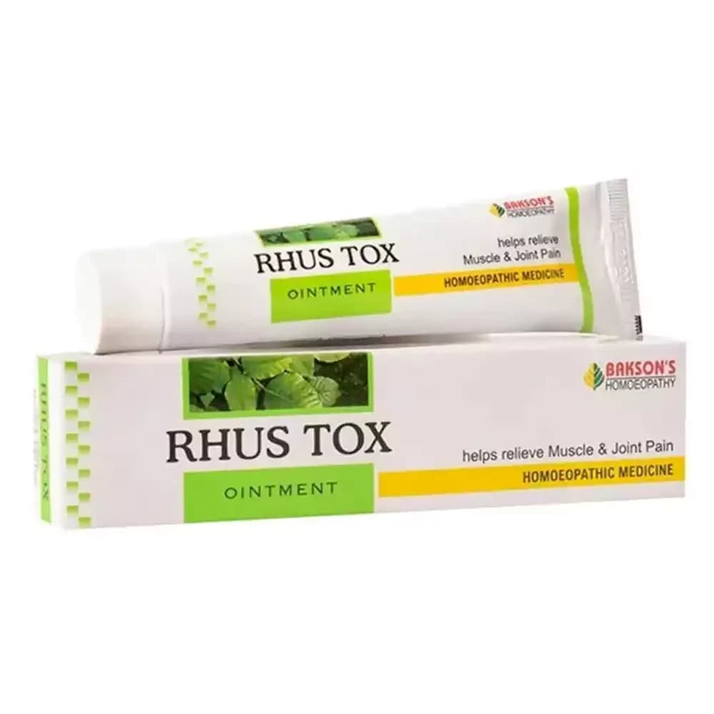 Buy Bakson's Rhus Tox Ointment  Online - OLRAA Indian Snacks