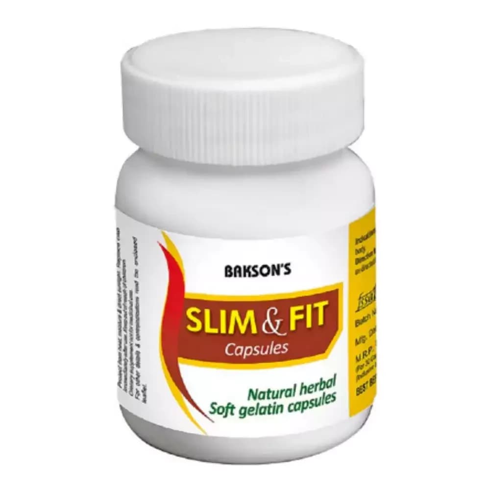 Buy Bakson's Slim & Fit Capsule Online - OLRAA Indian Snacks