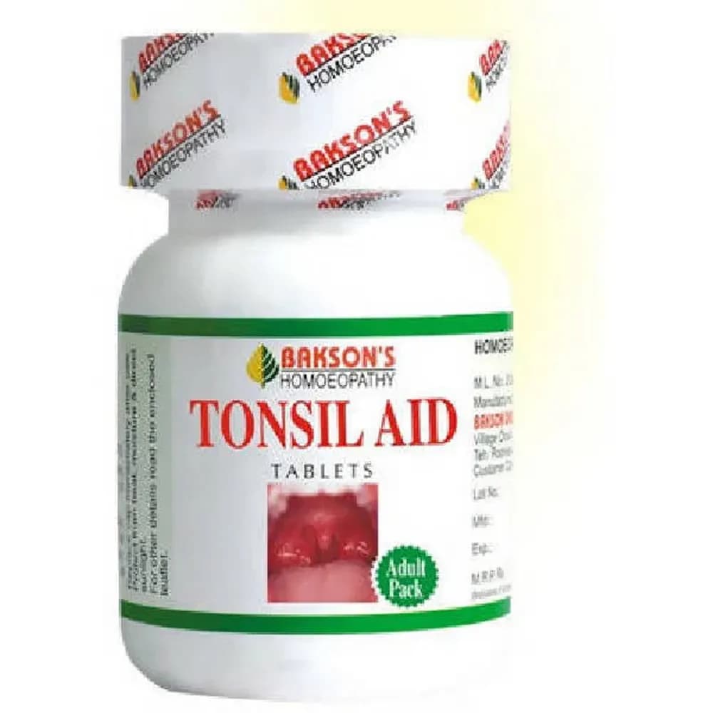 Buy Bakson's Tonsil Aid Tablet Online - OLRAA Indian Snacks
