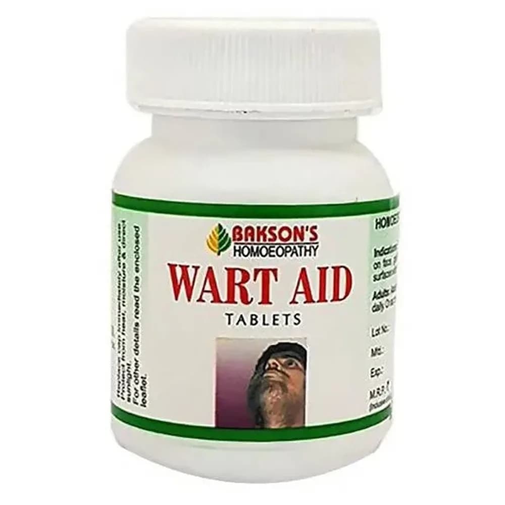 Buy Bakson's Wart Aid Tablet Online - OLRAA Indian Snacks