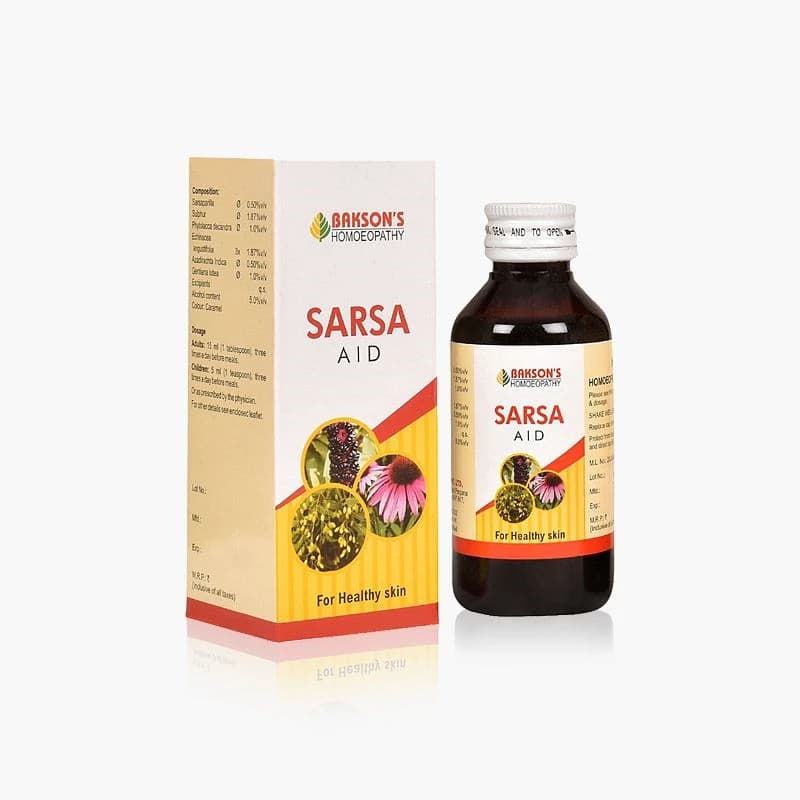 Buy Bakson's Sarsa Aid Syrup Online - OLRAA Indian Snacks