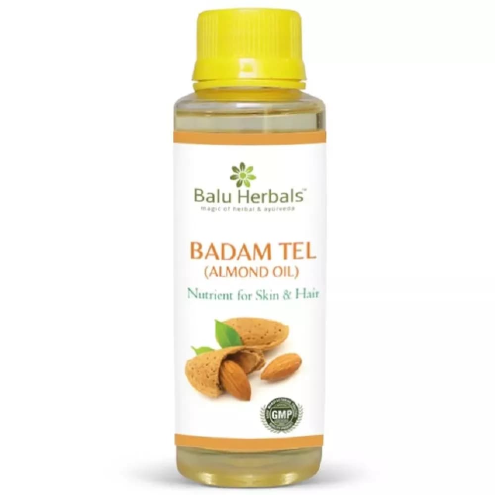 Buy Balu Herbals Almond Oil Online - OLRAA Indian Snacks