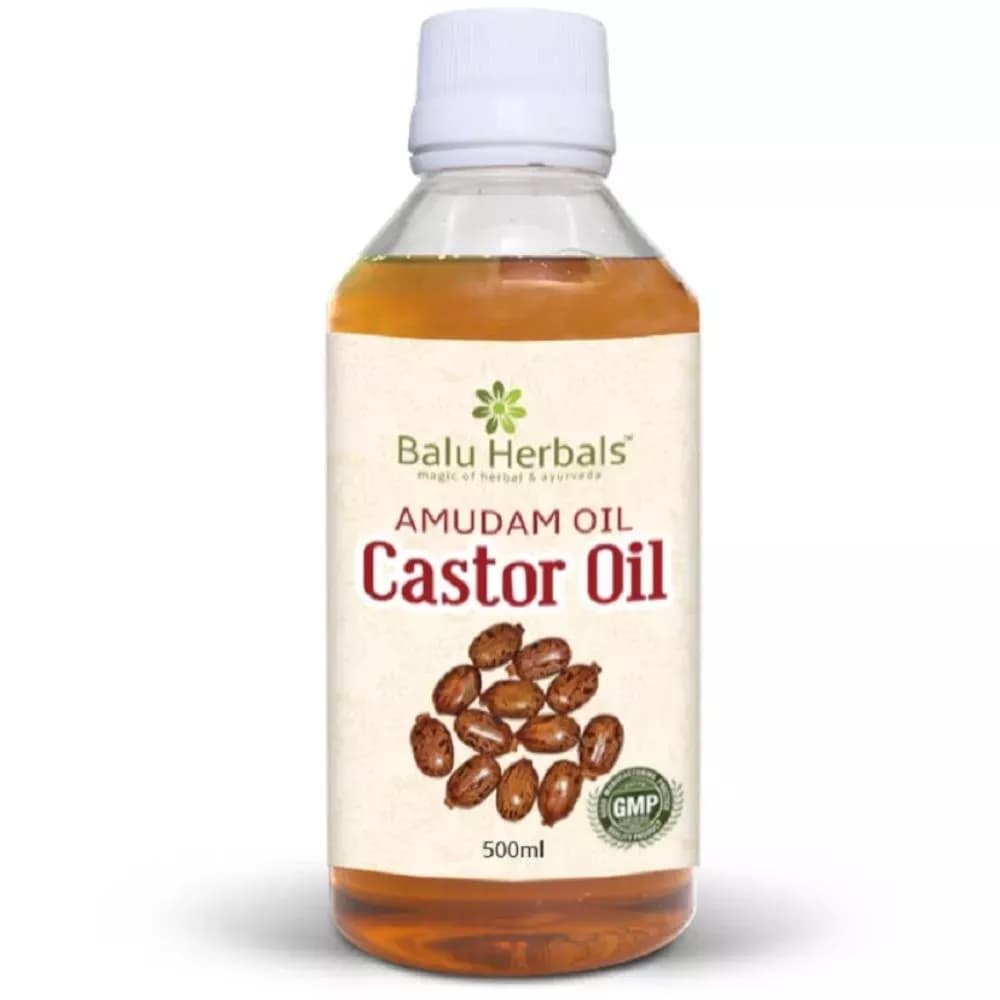 Buy Balu Herbals Amudham (Castor) Oil Online - OLRAA Indian Snacks