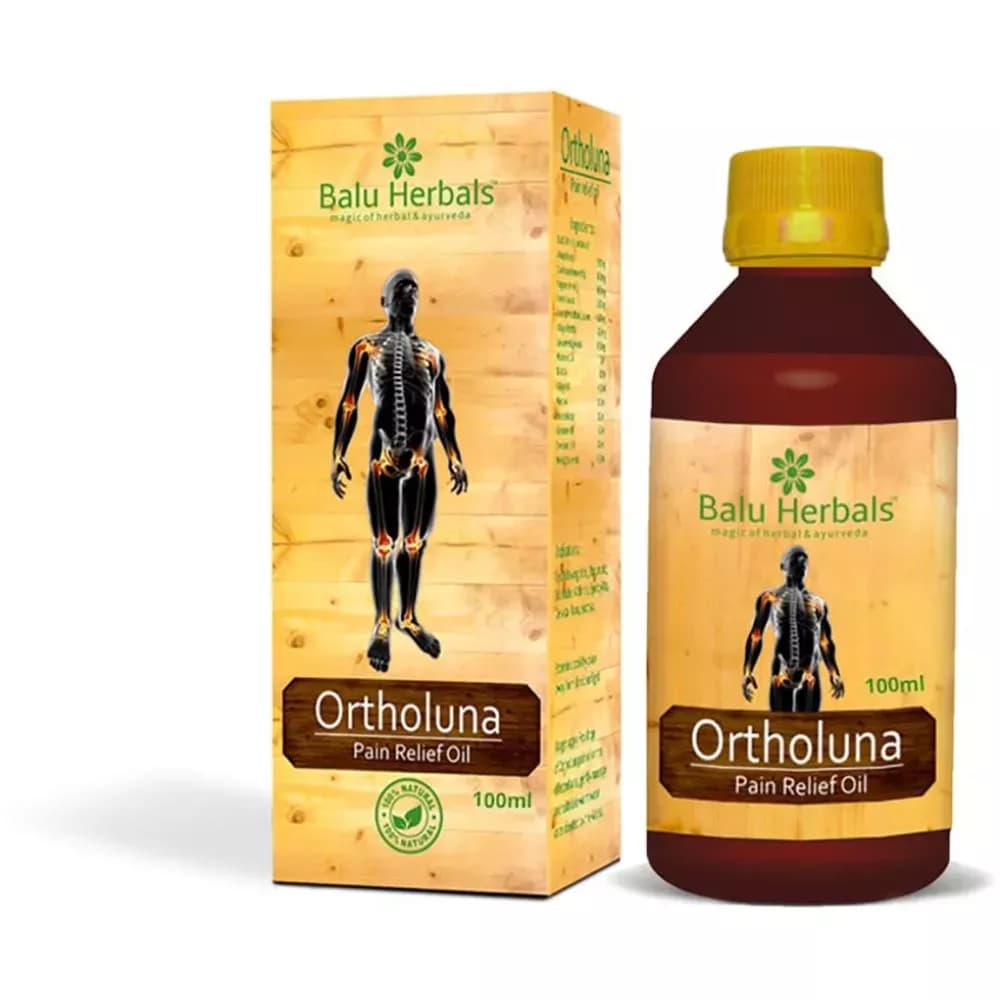 Buy Balu Herbals Oruthluna Pain Oil Online - OLRAA Indian Snacks