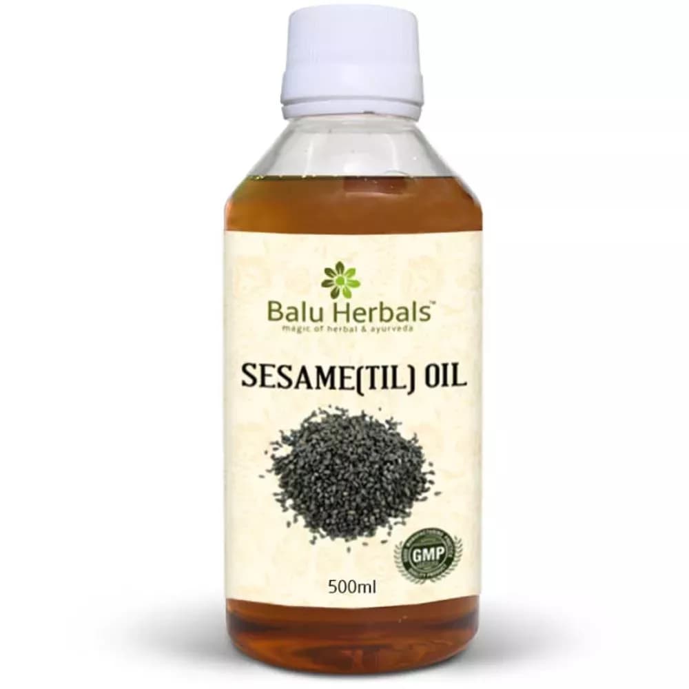 Buy Balu Herbals Sesame (Til) Oil Online - OLRAA Indian Snacks