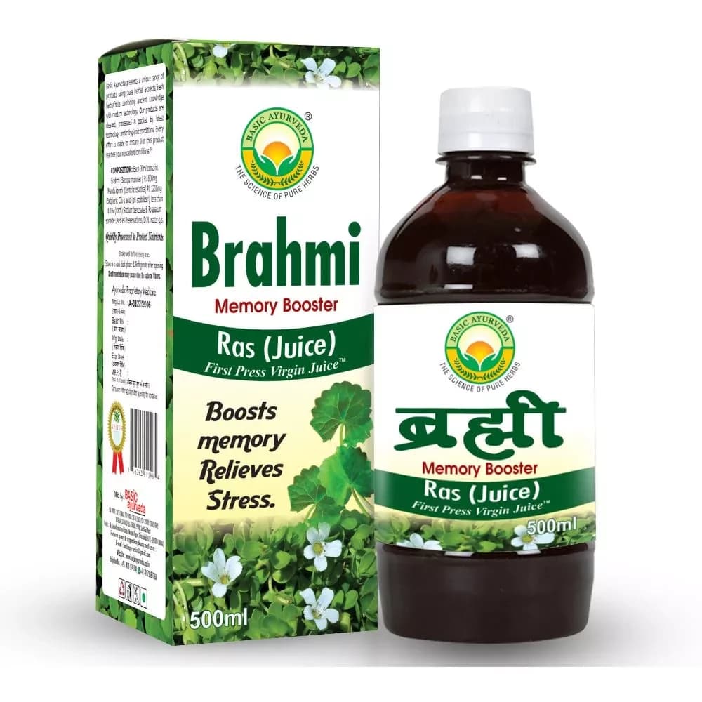 Buy Basic Ayurveda Brahmi Juice Online - OLRAA Indian Snacks
