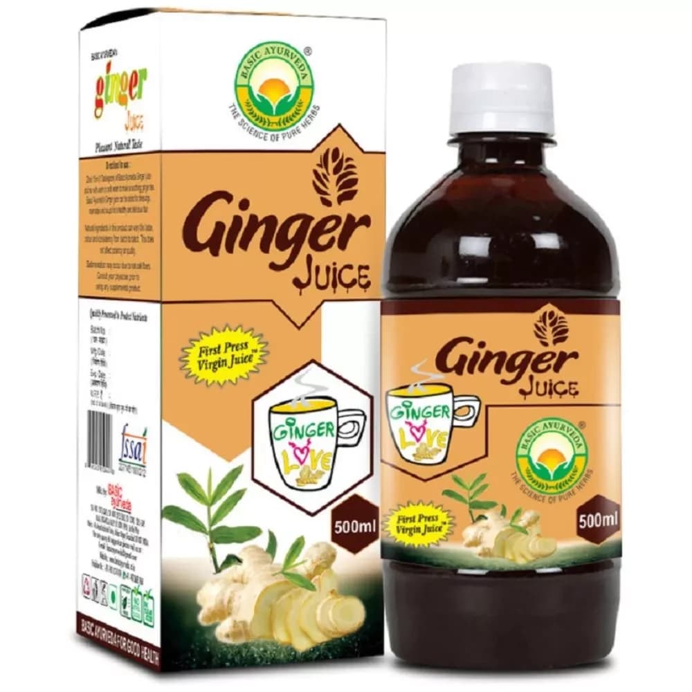 Buy Basic Ayurveda Ginger Juice Online - OLRAA Indian Snacks