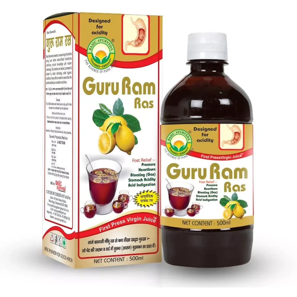 Buy Basic Ayurveda Gururam Ras Online - OLRAA Indian Snacks