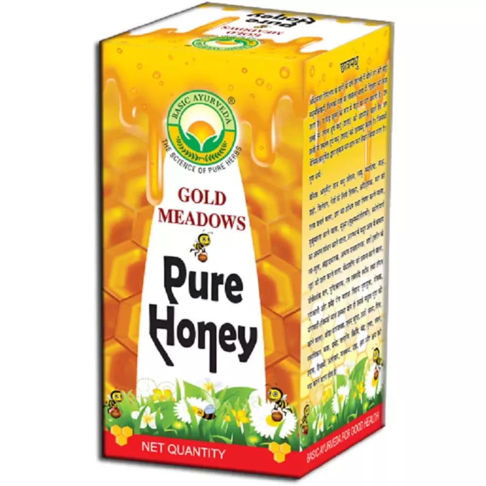 Buy Basic Ayurveda Pure Honey (Chatra Madhu) Online - OLRAA Indian Snacks