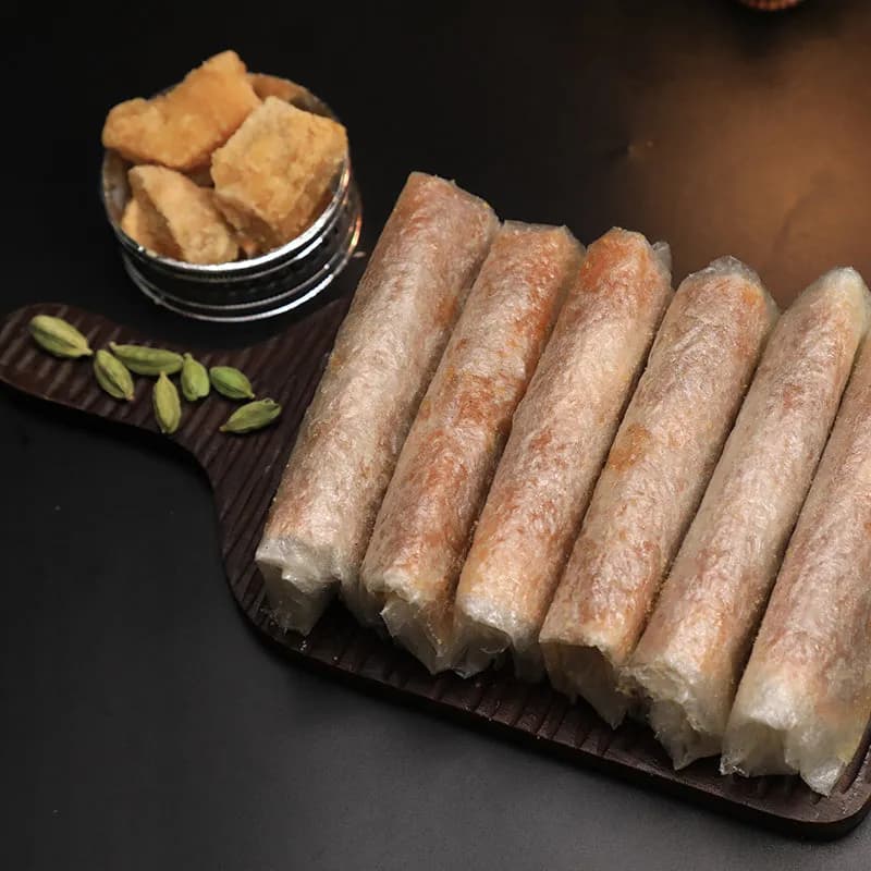 Buy Olive Mithai Bellam Putarekulu Online - OLRAA Indian Snacks