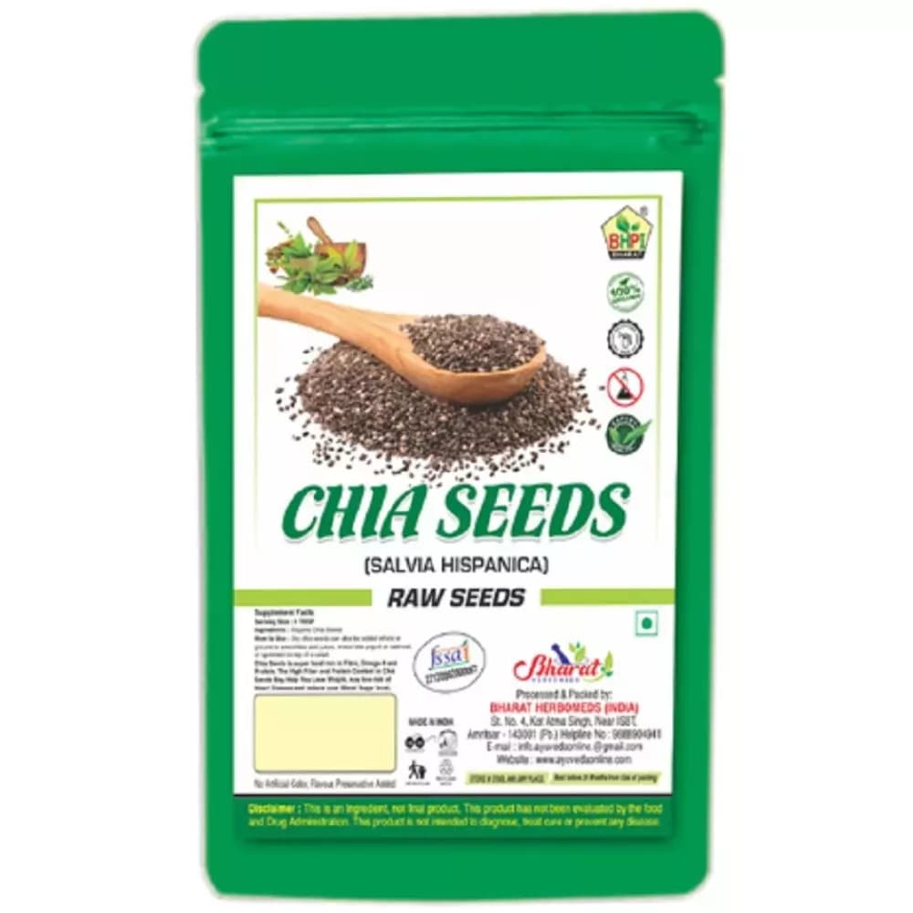 Buy BHPI Bharat Chia Seeds Online - OLRAA Indian Snacks
