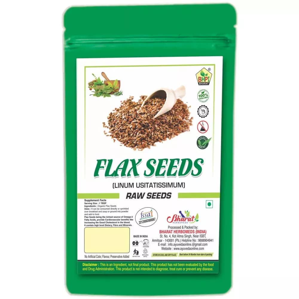 Buy BHPI Bharat Flax Seeds Online - OLRAA Indian Snacks
