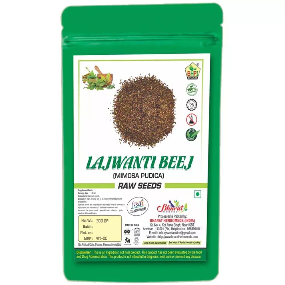 Buy BHPI Bharat Lajwanti Seeds Online - OLRAA Indian Snacks