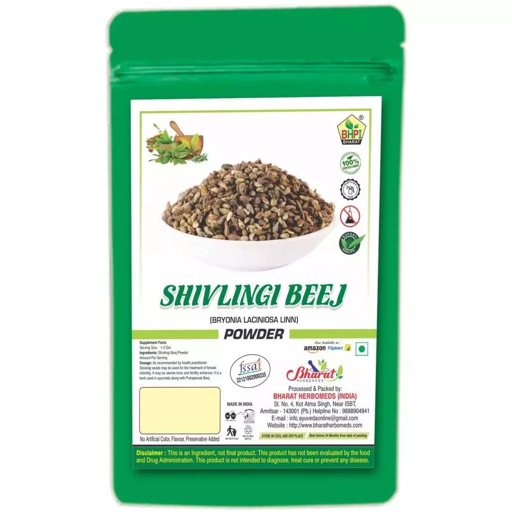Buy BHPI Bharat Shivlingi Beej Powder Online - OLRAA Indian Snacks