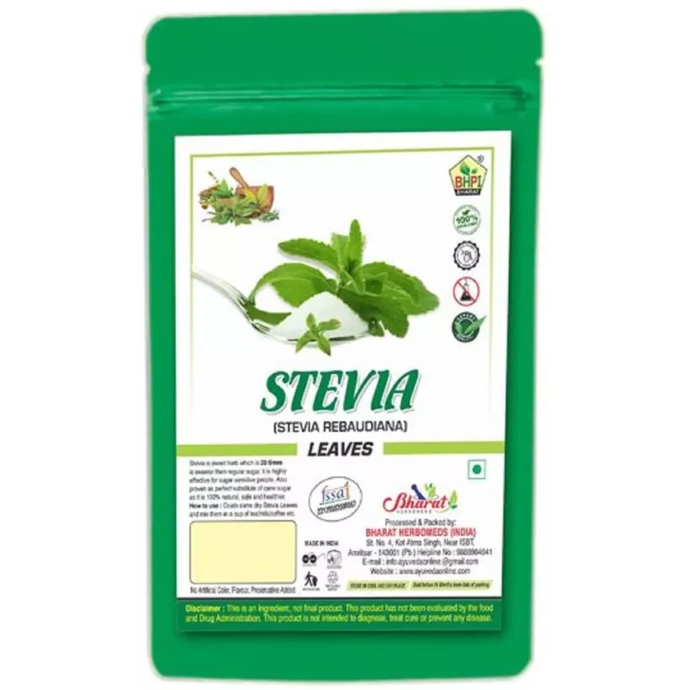 Buy BHPI Bharat Stevia Dry Leaves Online - OLRAA Indian Snacks