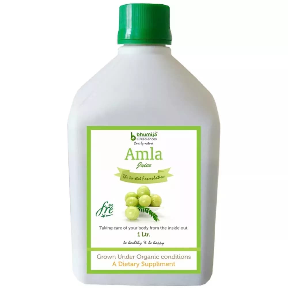 Buy Bhumija Amla Juice (Sugar Free) Online - OLRAA Indian Snacks