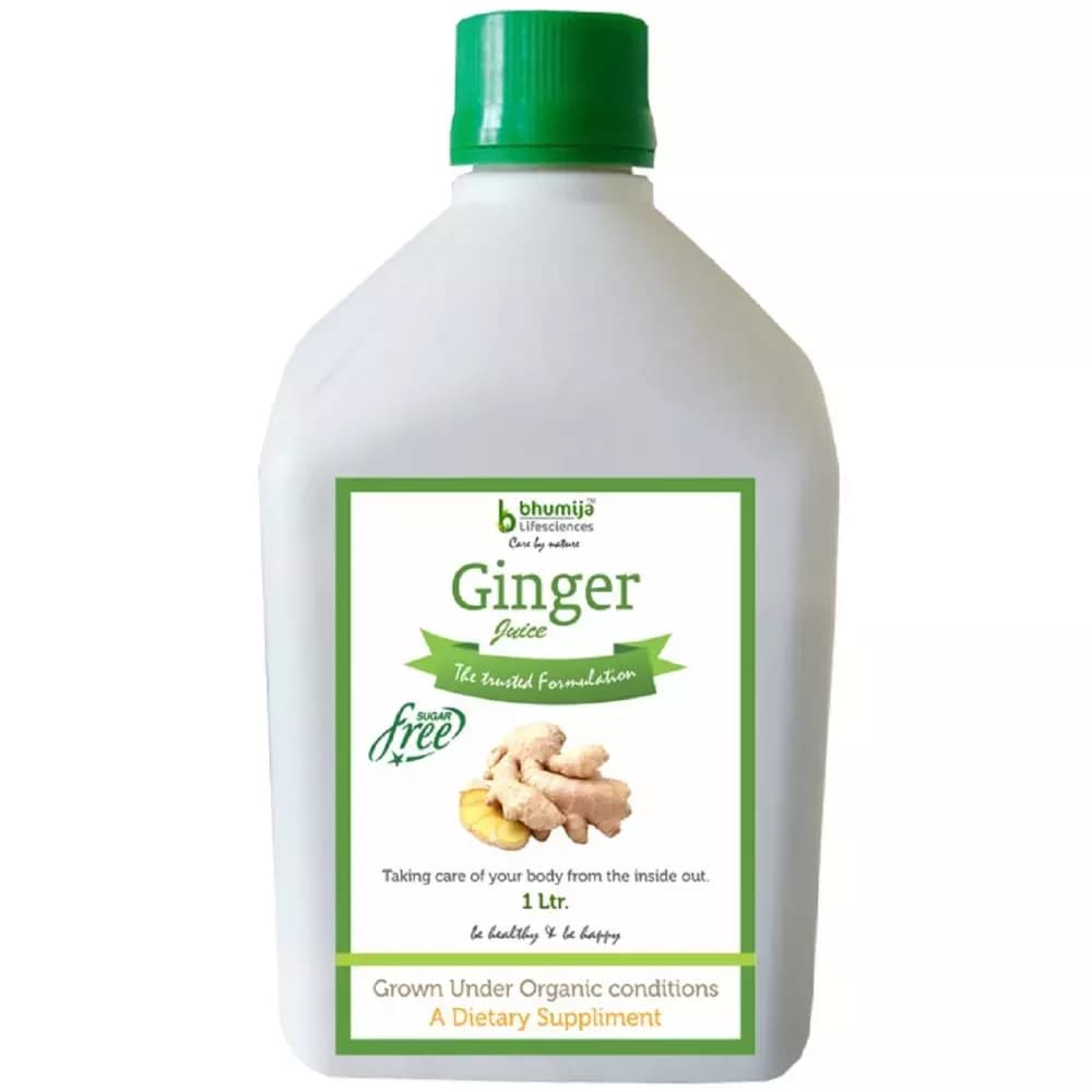 Buy Bhumija Ginger Juice (Sugar Free) Online - OLRAA Indian Snacks