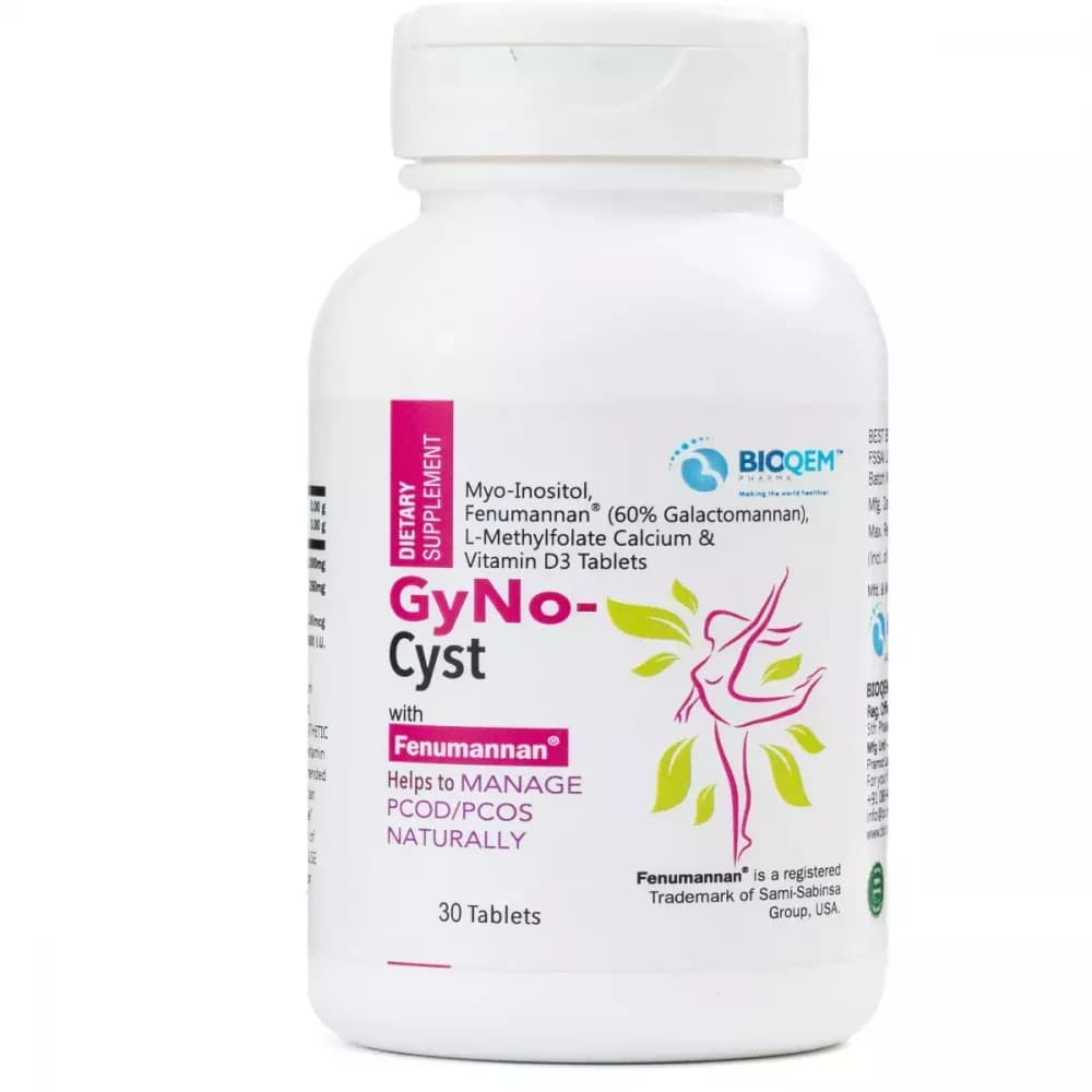 Buy Bioqem Pharma Gyno Cyst Tablets Online - OLRAA Indian Snacks