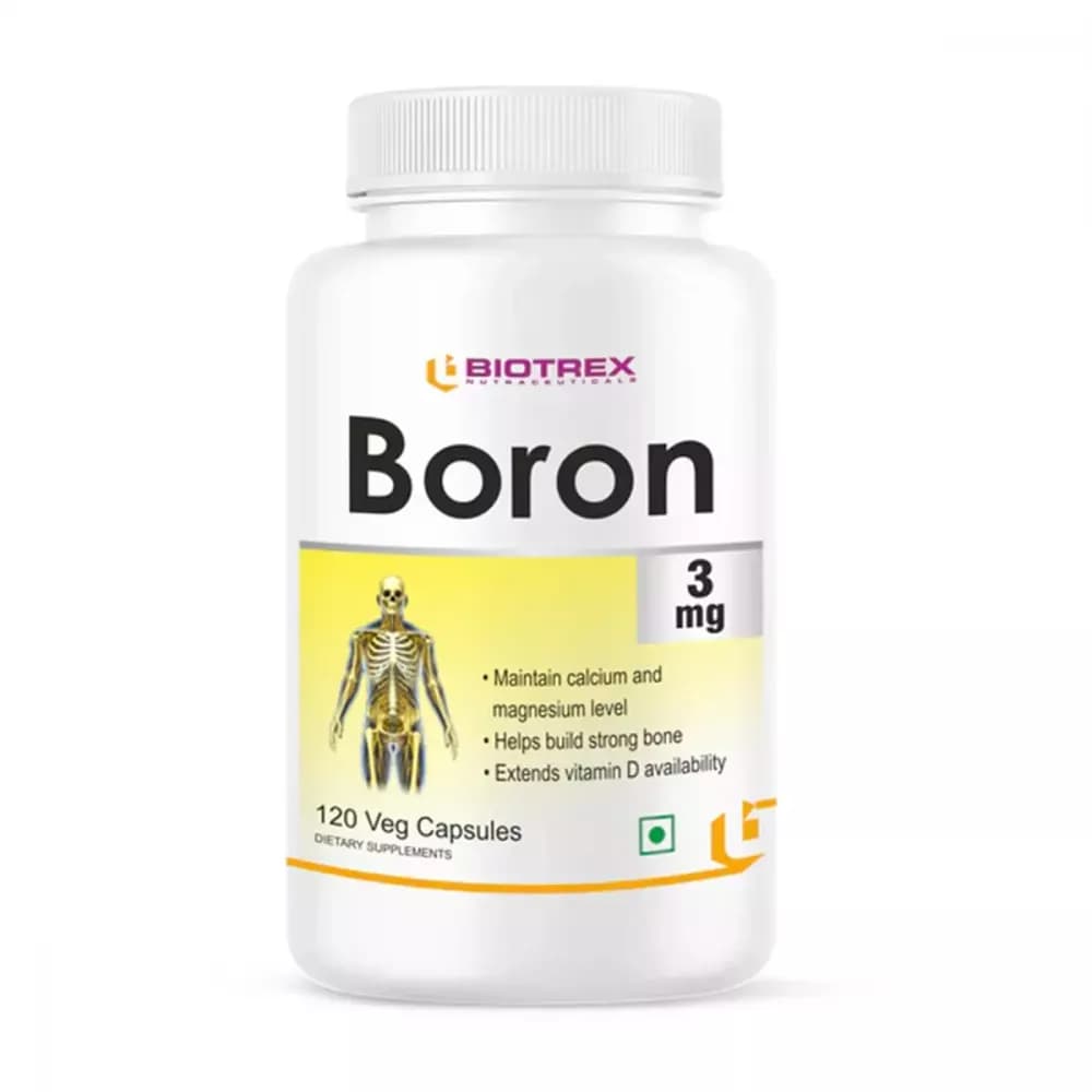 Buy Biotrex Boron 3Mg Capsules Online - OLRAA Indian Snacks