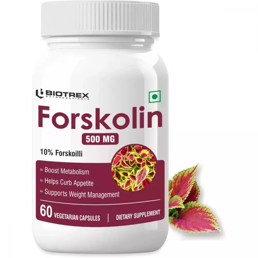 Buy Biotrex Forskolin 500 Mg Capsules Online - OLRAA Indian Snacks