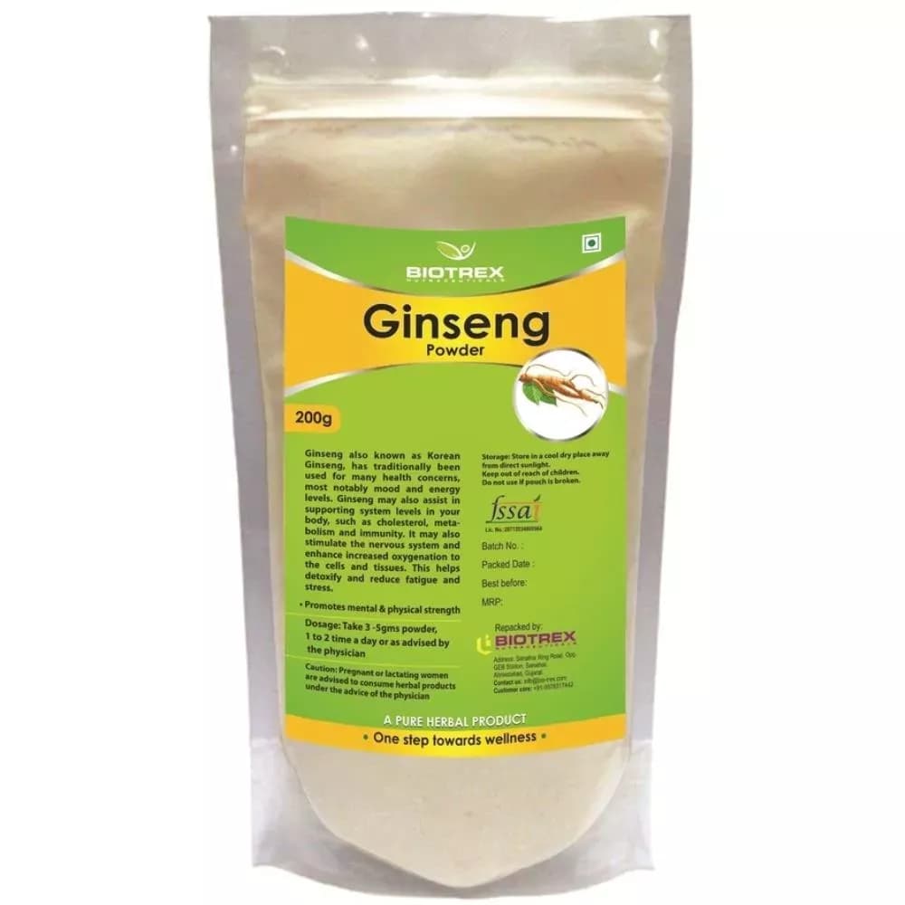 Buy Biotrex Ginseng Herbal Powder Online - OLRAA Indian Snacks