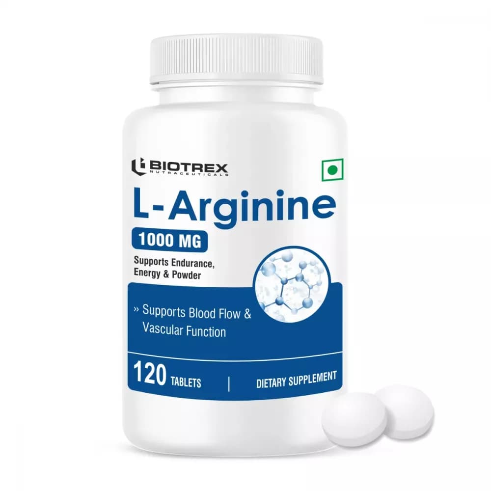 Buy Biotrex L-Arginine 1000 Mg Tablet Online - OLRAA Indian Snacks