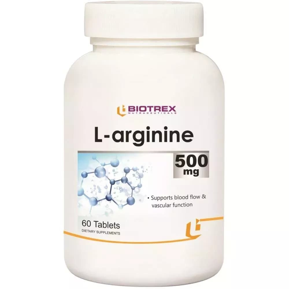 Buy Biotrex L-Arginine 500 Mg Tablet Online - OLRAA Indian Snacks