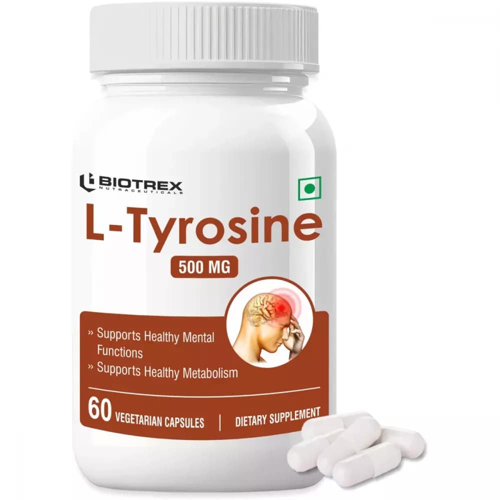 Buy Biotrex L-Tyrosine 500 Mg Capsule Online - OLRAA Indian Snacks