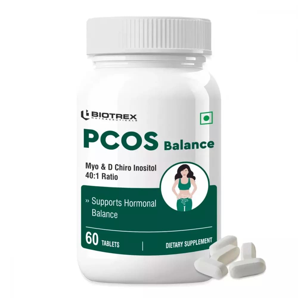 Buy Biotrex Pcos Balance Tablets Online - OLRAA Indian Snacks