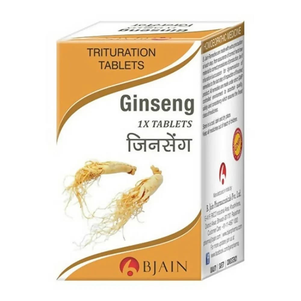 Buy Bjain Ginseng 1X Tablet Online - OLRAA Indian Snacks
