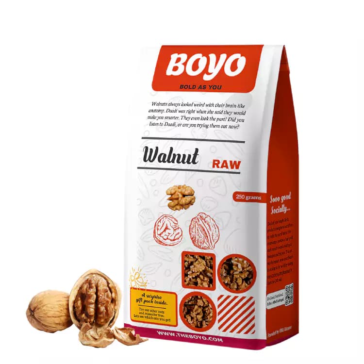 Buy Boyo Raw Walnuts Online - OLRAA Indian Snacks