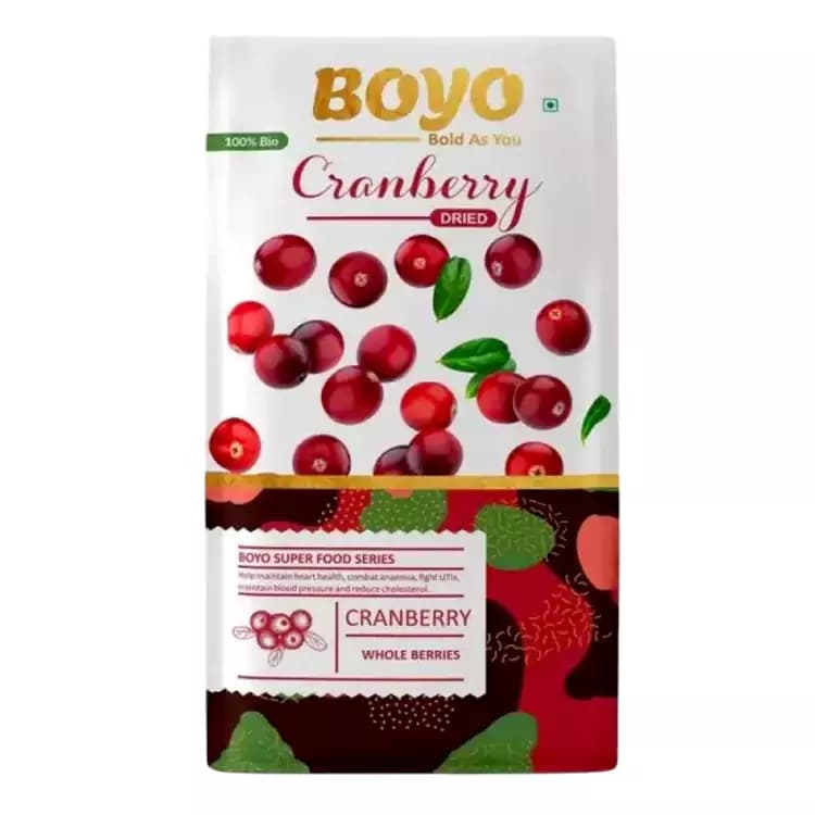 Buy Boyo Whole Dried Cranberry Online - OLRAA Indian Snacks