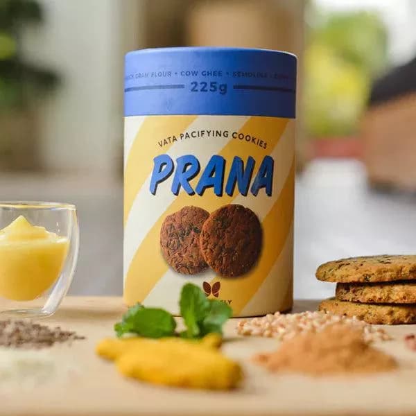 Buy Butterfly Ayurveda Prana Cookies Online - OLRAA Indian Snacks