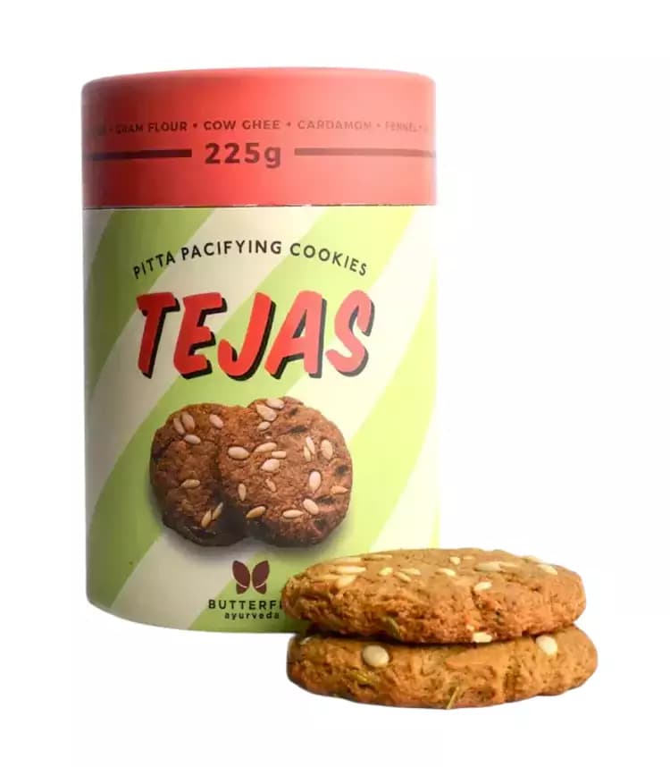 Buy Butterfly Ayurveda Tejas Cookies Online - OLRAA Indian Snacks