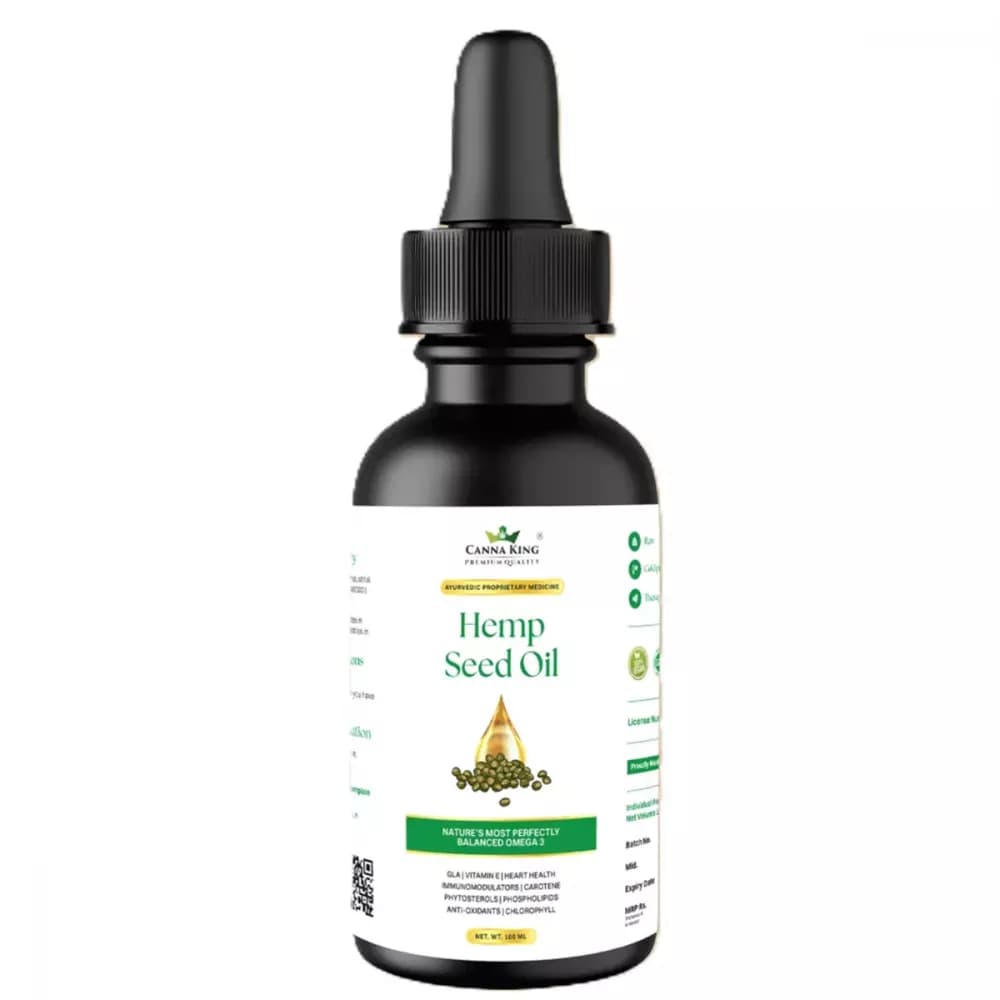 Buy Cannaking Hemp Seed Oil Online - OLRAA Indian Snacks