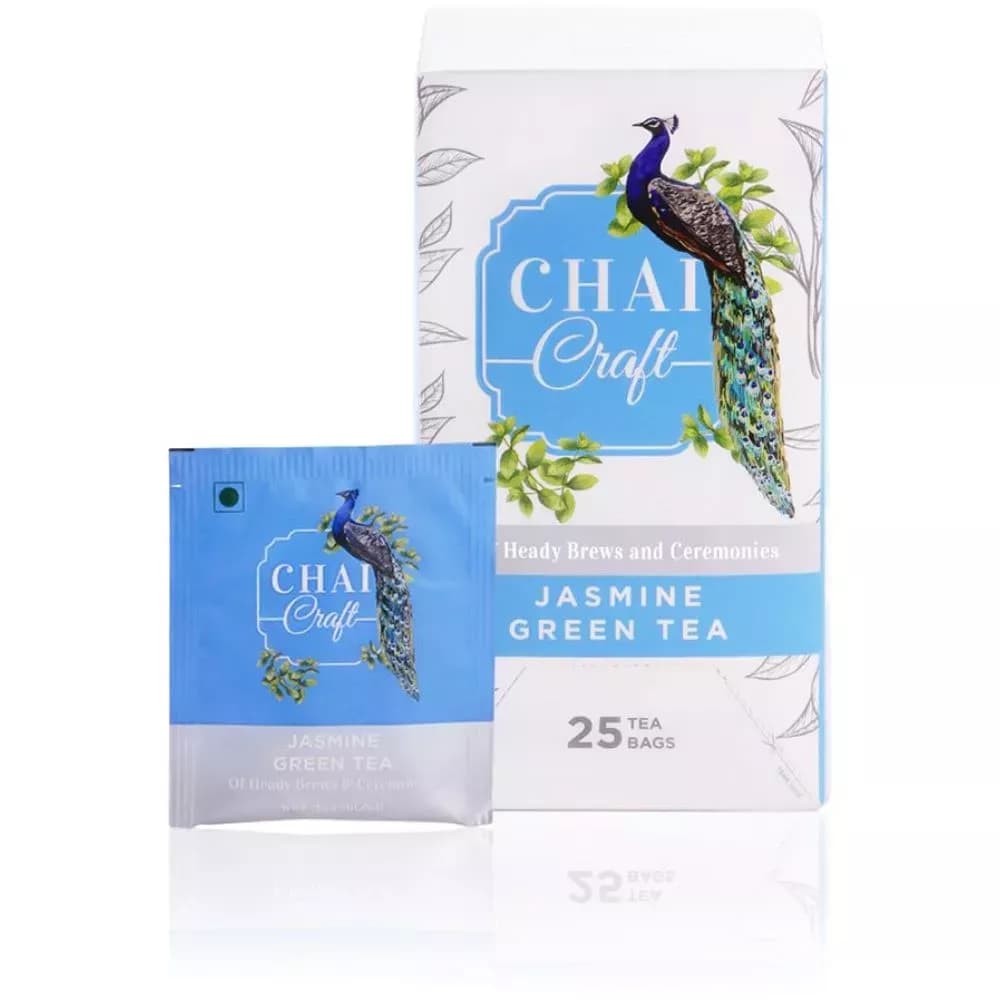 Buy Chai Craft Jasmine Green Tea Online - OLRAA Indian Snacks