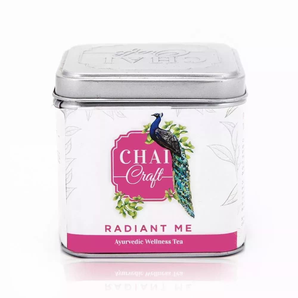 Buy Chai Craft Radiant Me Herbal Green Tea Online - OLRAA Indian Snacks