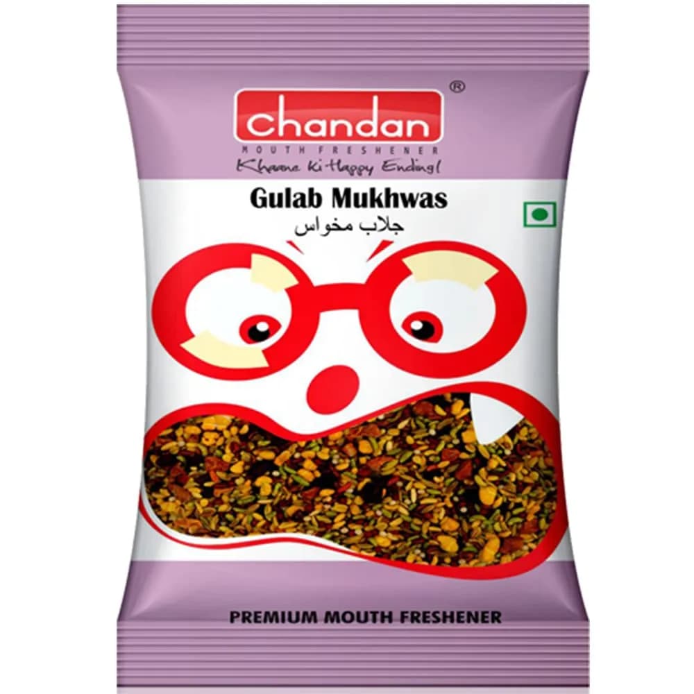 Buy Chandan Mukhwas Gulab Mukhwas Online - OLRAA Indian Snacks