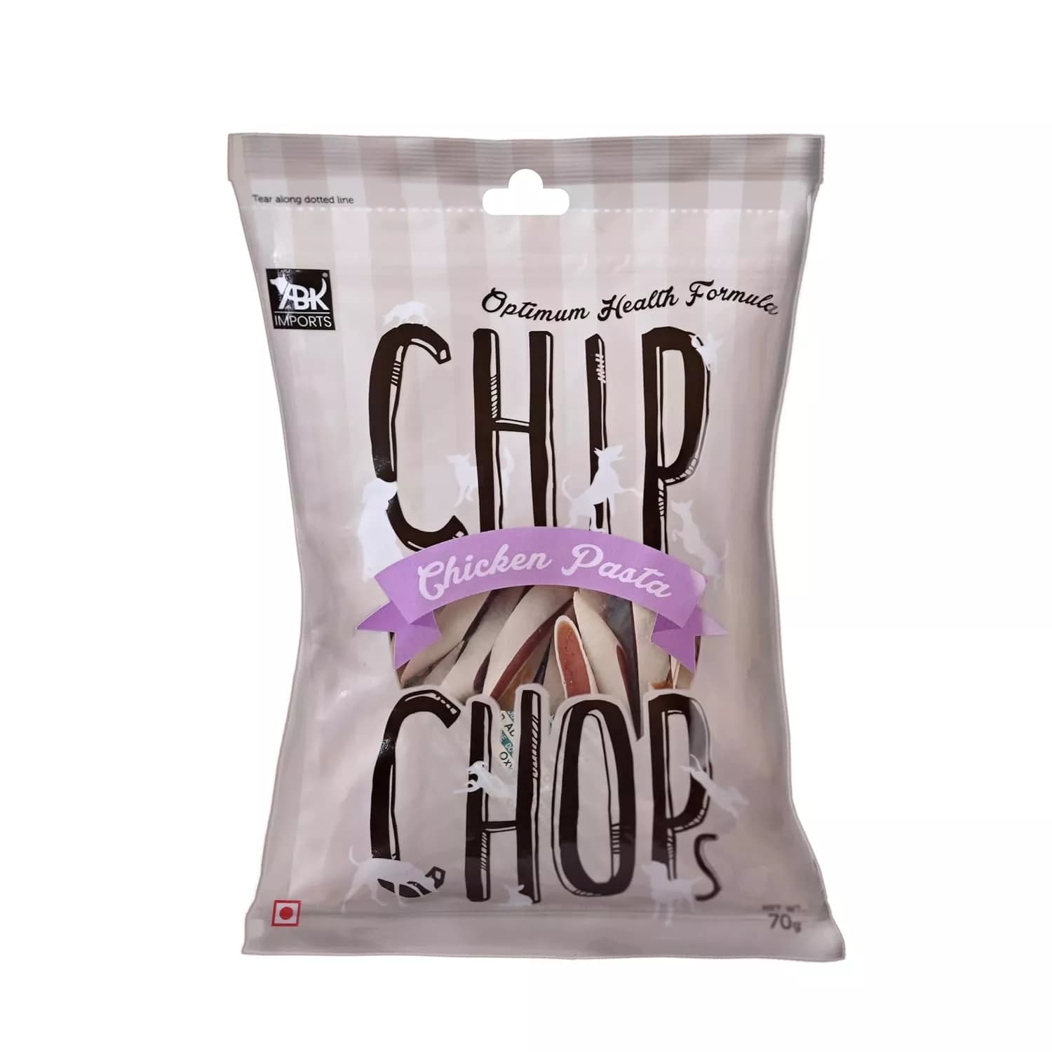 Buy Chip Chops Dog Treats-Chicken Pasta Online - OLRAA Indian Snacks