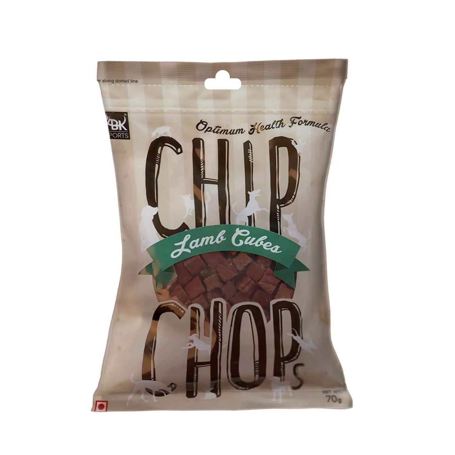 Buy Chip Chops Dog Treats-Lamb Cubes Online - OLRAA Indian Snacks