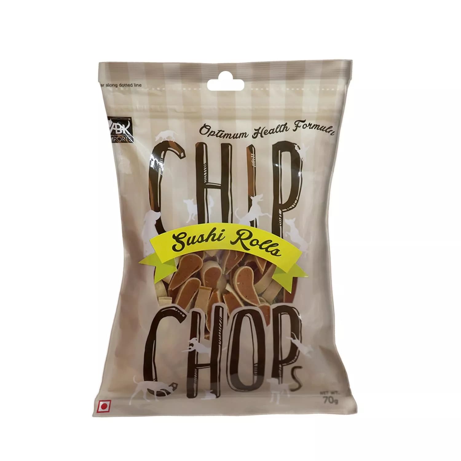 Buy Chip Chops Dog Treats-Sushi Rolls Online - OLRAA Indian Snacks