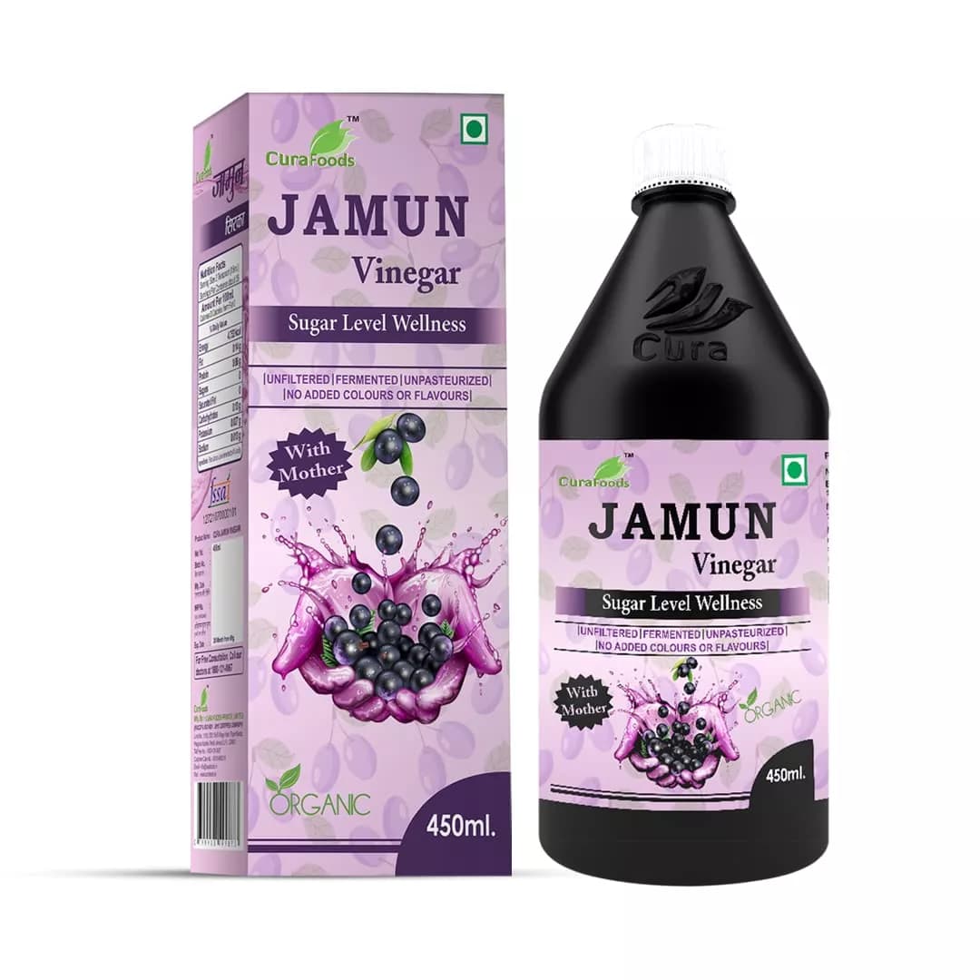 Buy Cura Jamun Vinegar Online - OLRAA Indian Snacks